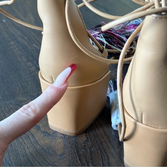 Rebecca Minkoff Isla Wraparound Lace Sandal Size 7 Women - Picture 11 of 11